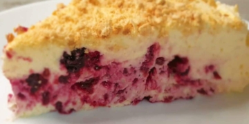 Receita da Tarte de Natas com Frutos Silvestres