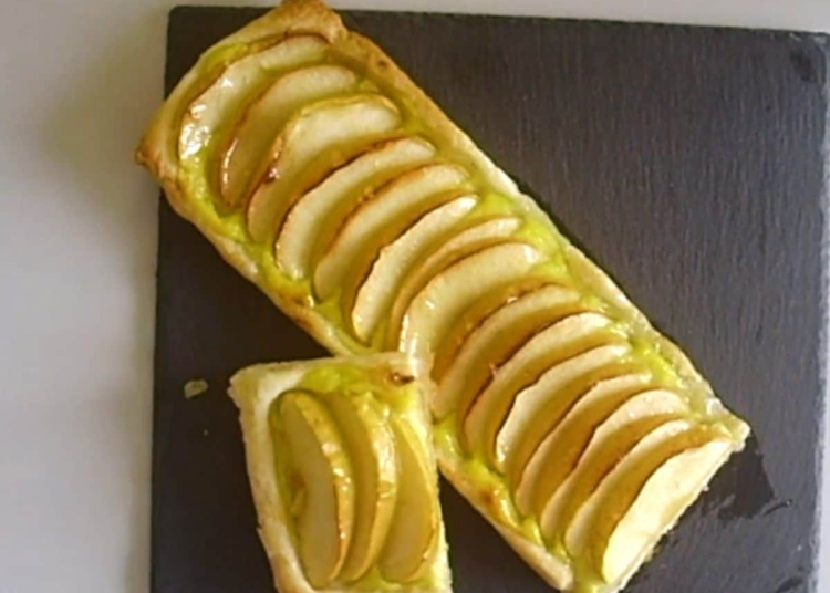 Receita da Tarte Folhada de Maçã 
