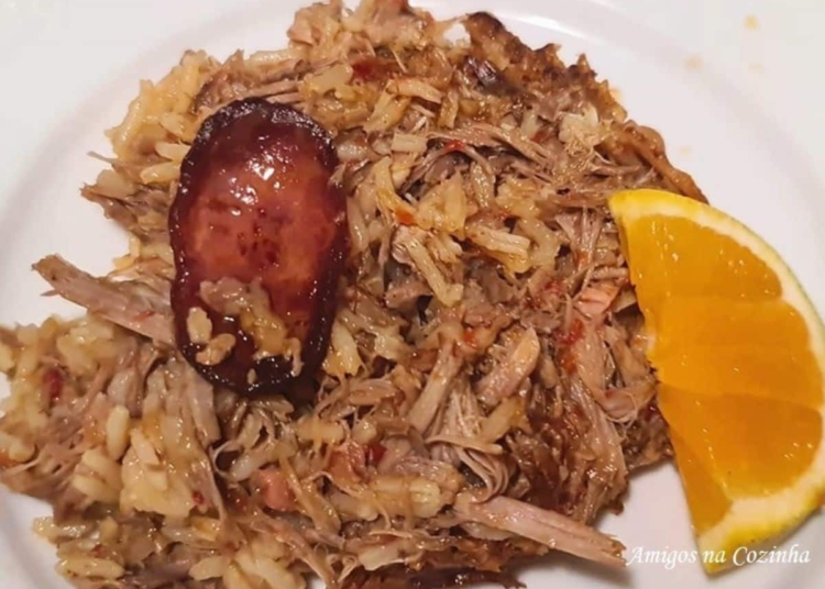 Receita de Arroz de Pato à antiga