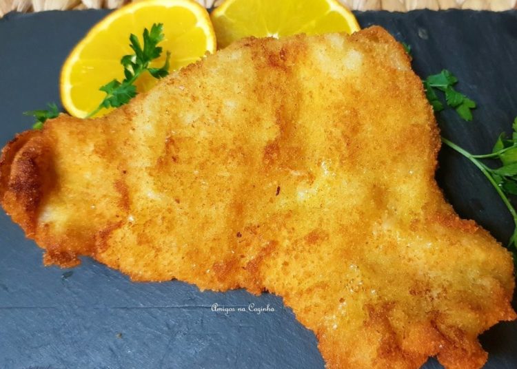 Receita de Bife de Peru Panado