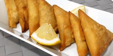 Receita das melhores Chamuças de Frango