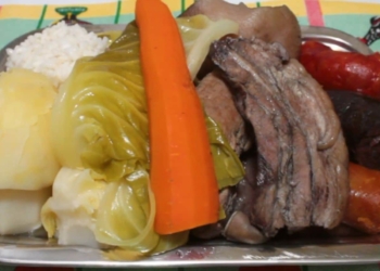 Receita de Cozido à Portuguesa com Vinho Verde Tinto