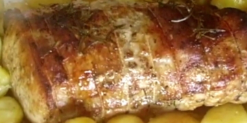 Receita de Lombo Assado no Forno