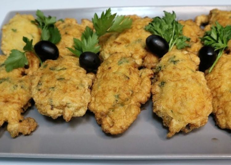 Receita das Pataniscas de Bacalhau
