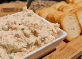 Receita do Patê de Delícias do Mar muito simples