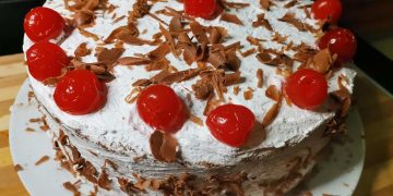 Receita do Bolo Floresta Negra