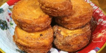 Receita irresistível das Rabanadas Recheadas com Doce de Maçã