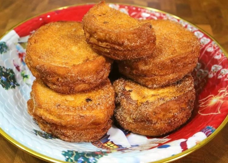 Receita irresistível das Rabanadas Recheadas com Doce de Maçã