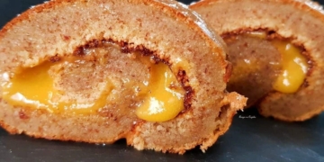 Receita da Torta Húmida de Amêndoa e Creme de Ovos