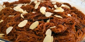 Receita de Aletria Doce