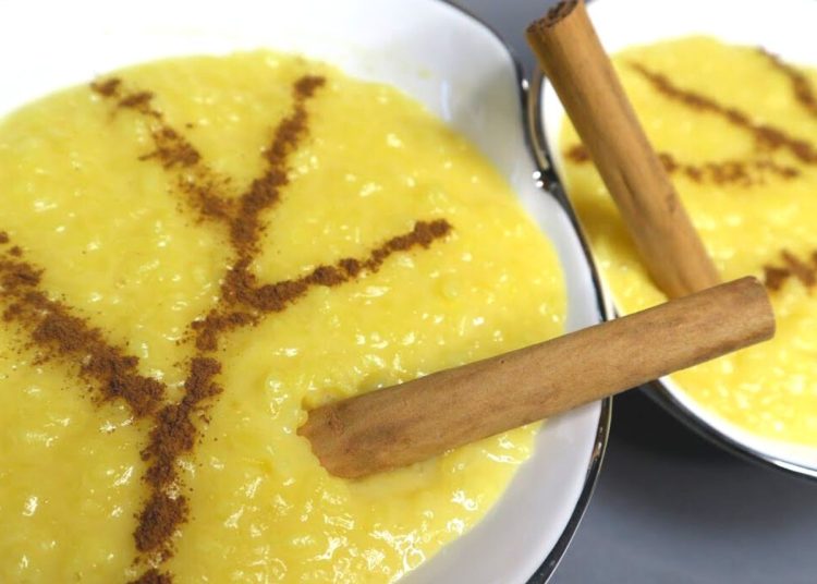 Receita do Arroz Doce da minha avó