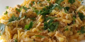 Receita de Atum à Brás super fácil
