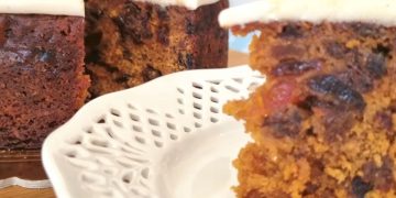 Receita do Bolo de Natal Inglês
