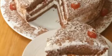 Receita do Bolo Floresta Negra para o Natal