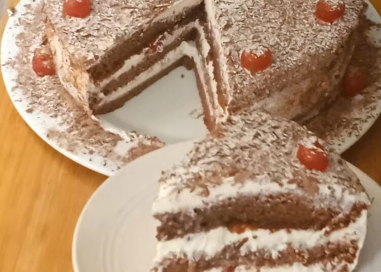 Receita do Bolo Floresta Negra para o Natal