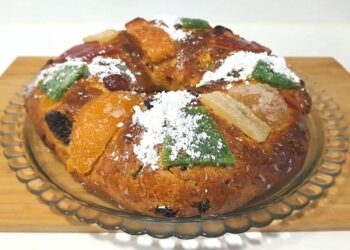 Receita do tradicional Bolo Rei
