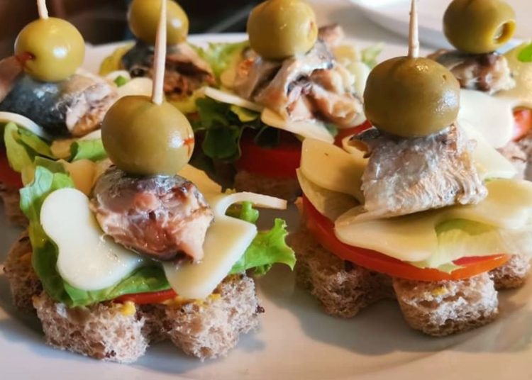 Receita de Canapés de Sardinha