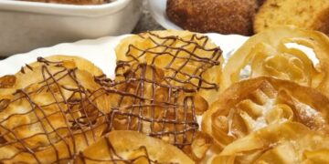 Receita das deliciosas Flores do Egito 