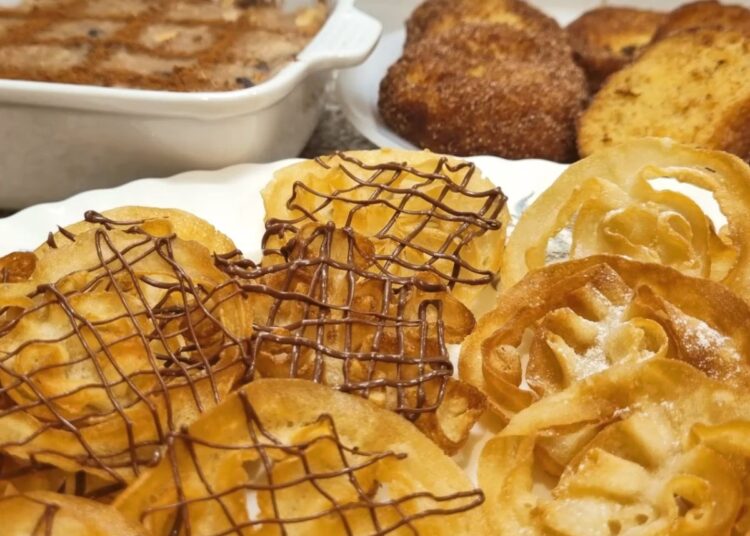 Receita das deliciosas Flores do Egito 