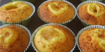 Receita dos Muffins de Maçã e Canela fácil e deliciosos 