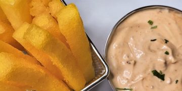 Receita de Palitos de Polenta Frita