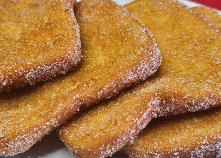 Receita das Rabanadas de Pão de Forma