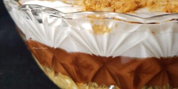 Receita da Sobremesa de Leite Condensado e Chocolate