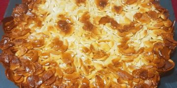 Receita da Tarte de Amêndoa