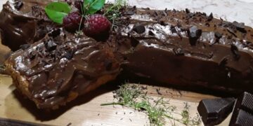 Receita do delicioso Tronco de Natal