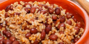 Receita do Arroz de Feijão