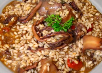 Receita de Arroz de Lulas que tem de fazer