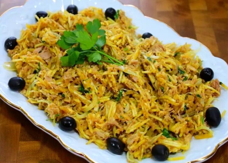 Receita de Atum à Brás