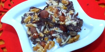 Receita de Chocolate Bark