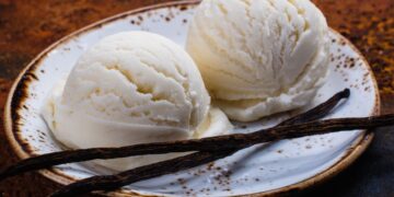 Receita do Gelado de Baunilha maravilhoso