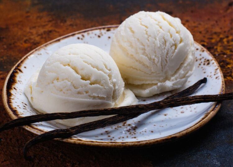 Receita do Gelado de Baunilha maravilhoso