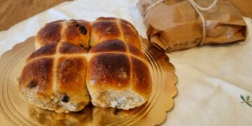 Receita de Hot Cross Buns
