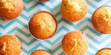 Receita de Madalenas de Limão muito saborosas