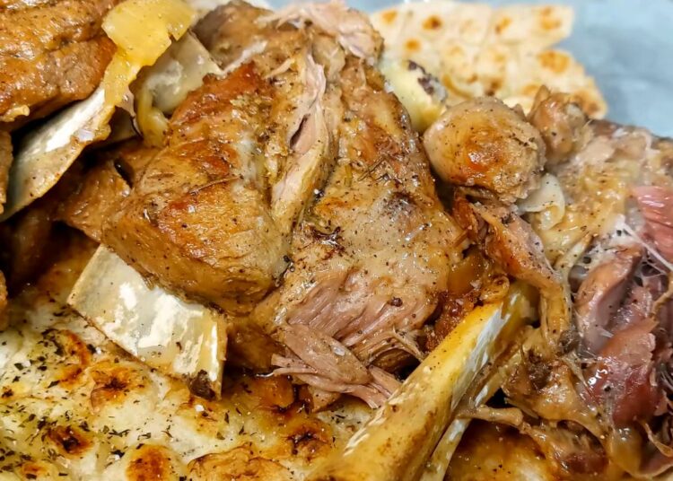 Receita de Mão de Borrego