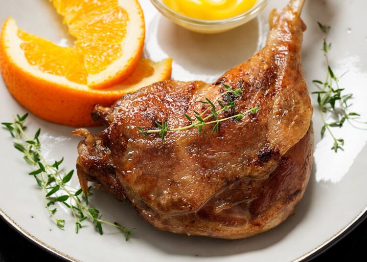 Receita de Pato Confitado
