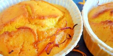 Receita dos Queques de Laranja