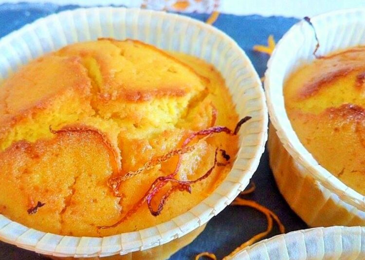 Receita dos Queques de Laranja