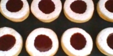 Receita de Sablés de Morango