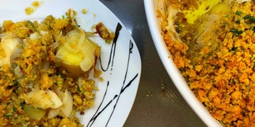 Receita de Bacalhau com Broa
