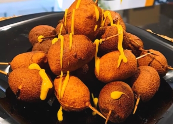 Receita de Mini Corn Dogs