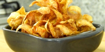 Receita dos melhores Snacks de Batata