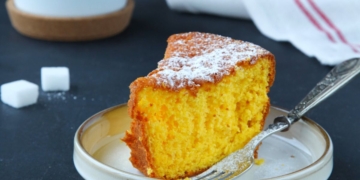 Receita de Bolo de Laranja mais fofo