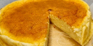 Receita do Bolo Flan de Iogurte