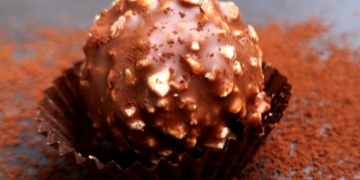 Receita de Bombons tipo Ferrero Rocher
