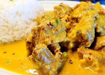 Receita de Caril de Vitela