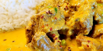 Receita de Caril de Vitela
